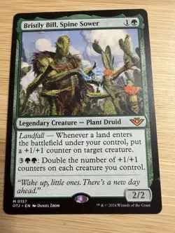 Magic: The Gathering Bristly Bill Spine Sower Thunder Junction Mythic Regular - Image 1