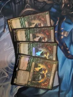 4x Lovestruck Beast / Heart's Desire (Showcase) FOIL Throne of Eldraine - Image 1