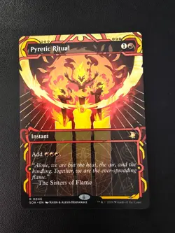 Pyretic Ritual - Showcase - Secrets of Strixhaven - SOA R 0046 - Image 1