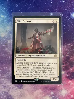 Mite Overseer 404 Non Foil Rare Phyrexia All Will Be One MTG Near Mint - Image 1
