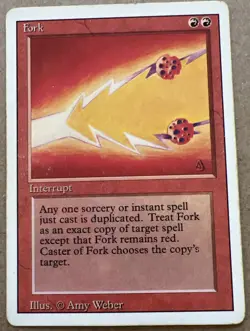 FORK Revised 3rd Edition Reserved List mtg Magic - Image 1
