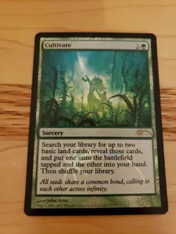 1x FNM FOIL Cultivate, Promo, NM, MTG, Magic the Gathering - Image 1