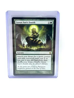 MTG Magic the Gathering Green Sun's Zenith (81/161) Mirrodin Besieged NM/LP - Image 1