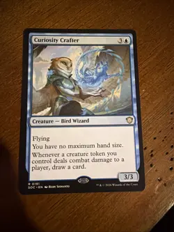 Curiosity Crafter - #191 - Commander: Secrets of Strixhaven - NM MTG - Image 1
