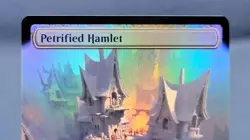 Petrified Hamlet (Extended Art) Secrets of Strixhaven Foil - Image 2