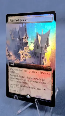 Petrified Hamlet (Extended Art) Secrets of Strixhaven Foil - Image 4