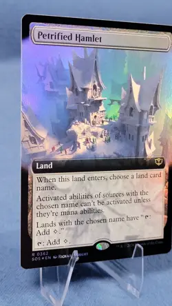 Petrified Hamlet (Extended Art) Secrets of Strixhaven Foil - Image 5
