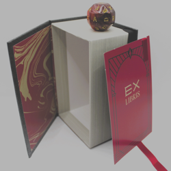 MTG Secret Lair Encyclopedia of Magic Countdown Kit EMPTY BOX & D26 DIE - Image 2