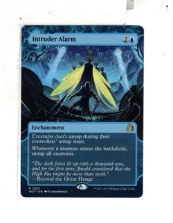 MTG SkeenAB Intruder Alarm BORDERLESS from WOE. NM. - Image 1