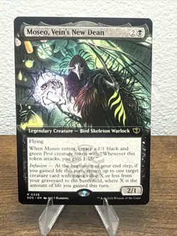 MTG Moseo, Vein's New Dean (Extended Art) Secrets of Strixhaven Regular (326) NM - Image 1