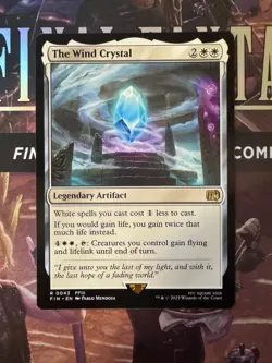 MTG The Wind Crystal Final Fantasy (FIN) Regular NM Magic The Gathering - Image 1
