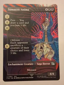 Summon: Anima (Borderless) Final Fantasy Regular - Image 1