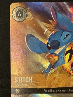 Stitch - Rock Star Lorcana Enchanted Set Champ Championship Foil Enchanted 30/P1 - Image 2