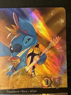 Stitch - Rock Star Lorcana Enchanted Set Champ Championship Foil Enchanted 30/P1 - Image 3