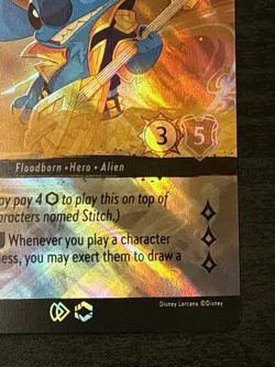 Stitch - Rock Star Lorcana Enchanted Set Champ Championship Foil Enchanted 30/P1 - Image 4