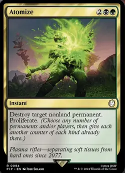 MTG Atomize , English Universes Beyond: Fallout - Image 1