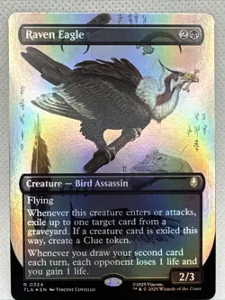 Raven Eagle (Borderless) Avatar: The Last Airbender Foil - Image 1