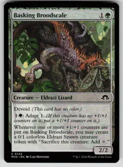 Basking Broodscale Common Modern Horizons 3 145 MTG Near Mint 2024 - Image 1