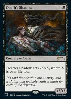 Mint/Near-Mint, English - 1 x MTG Death's Shadow - Foil Secret Lair Drop Series - Image 1