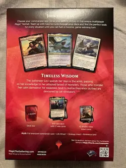 Magic the Gathering MTG Commander 2020 Ikoria TIMELESS WISDOM *New/Sealed* - Image 2