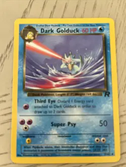 Dark Golduck - 37/82 - Team Rocket Unlimited - Pokemon Card - LP - Image 1