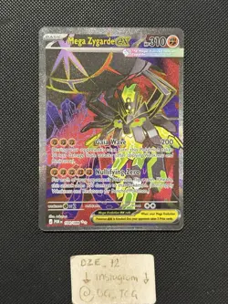 Pokemon Perfect Order - Mega Zygarde Ex - 104/088 - Full Art Rare - M/NM - Image 1