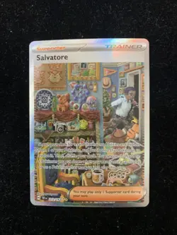 Pokemon Salvatore 212/162 SV05: Temporal Forces Holo Special Illustration Rare … - Image 1