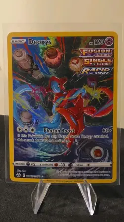 Pokemon TCG Deoxys Ultra Rare Full Art Holo Crown Zenith GG12/GG70 English - Image 1