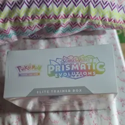 Pokemon Scarlet & Violet Prismatic Evolutions Elite Trainer Box Booster Eevee - Image 5
