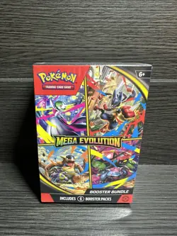 Pokemon TCG Mega Evolution Booster Bundle Factory Sealed - Image 1