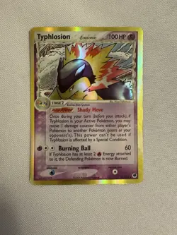 2006 Pokemon - Typhlosion Holo Rare Delta Species - EX Dragon Frontier 12/101 - Image 1