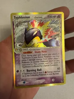 2006 Pokemon - Typhlosion Holo Rare Delta Species - EX Dragon Frontier 12/101 - Image 2