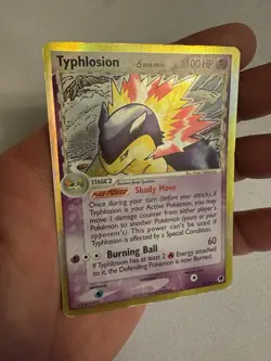 2006 Pokemon - Typhlosion Holo Rare Delta Species - EX Dragon Frontier 12/101 - Image 3