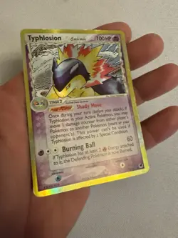 2006 Pokemon - Typhlosion Holo Rare Delta Species - EX Dragon Frontier 12/101 - Image 5