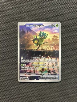 Pokemon TCG Teal Mask Ogerpon SVP 123! LP Condition! See Description! - Image 1