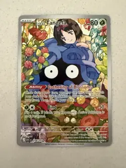 Erika's Tangela 218/217 Ascended Heroes Illustration Rare Pokemon TCG NM - Image 1