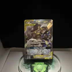 Pokemon Lucario & Melmetal GX TAG TEAM GX Promo Full Art Holo SM192 260HP - Image 2