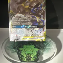 Pokemon Lucario & Melmetal GX TAG TEAM GX Promo Full Art Holo SM192 260HP - Image 5