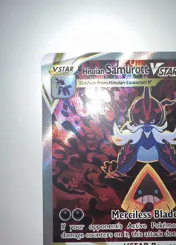 Pokemon Hisuian Samurott VSTAR Ultra Rare Holo GG52/GG70 Crown Zenith 270 HP - Image 3