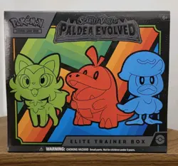Pokemon TCG Scarlet & Violet Paldea Evolved Elite Trainer Box ETB Factory Sealed - Image 1