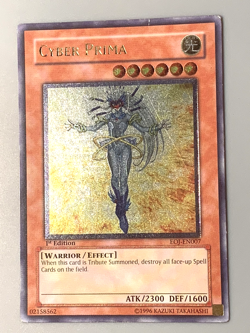 yugioh Cyber Prima EOJ-EN007 Ultimate 1st Ed played nice condition - Image 2