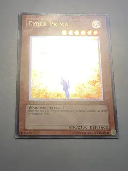 yugioh Cyber Prima EOJ-EN007 Ultimate 1st Ed played nice condition - Image 5