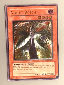 yugioh Violet Witch CRMS-EN097 Ultimate rare Unlimited Edition near mint - Image 2