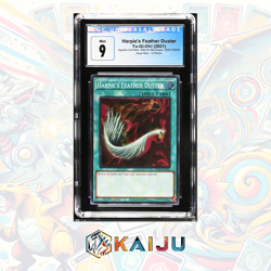 Yu-Gi-Oh! Harpie's Feather Duster 2021 EGD: Slifer Sky Dragon EGS1-EN022 CGC 9 - Image 1