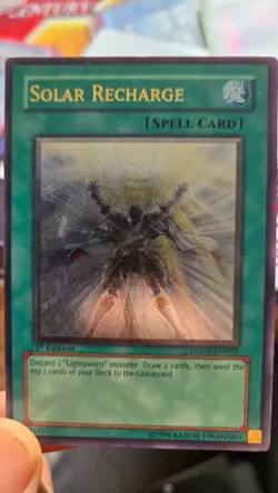 Solar Recharge ULTIMATE RARE - LODT 1st EDITION - Image 1