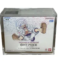 One Piece TCG OP-05 EN Awakening Of The New Era SEALED Booster Box Acrylic Case - Image 1