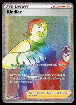 Kindler 179/172 Secret Rare Brilliant Stars Pokemon Card - Image 1