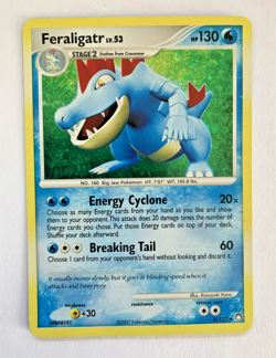 Pokemon Card • Feraligatr Diamond & Pearl Mysterious Treasures 8/123 Holo - Image 1