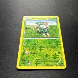 Skiddo 18/146 XY Base Reverse Holo Common Light Play Pokemon 2014 - Image 2