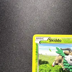 Skiddo 18/146 XY Base Reverse Holo Common Light Play Pokemon 2014 - Image 3